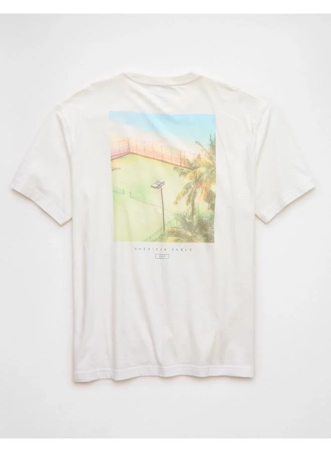 امريكان ايجل AE 24/7 Graphic T-Shirt