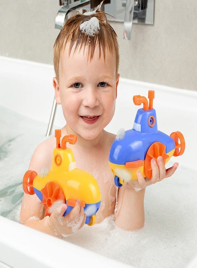 ArtCreativity Wind Up Submarine Toys for Kids, Set of 2, Water Swimming Toy Submarines, Fun Bathtub Toys for Kids, Underwater Party Favors for Boys and Girls, Unique Goodie Bag Fillers - Image 4