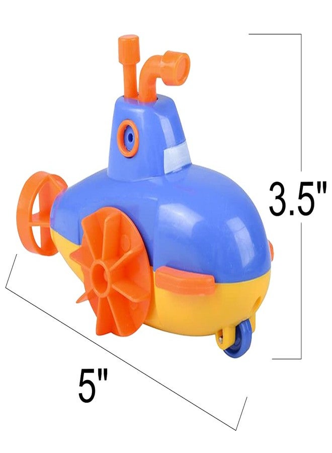 ArtCreativity Wind Up Submarine Toys for Kids, Set of 2, Water Swimming Toy Submarines, Fun Bathtub Toys for Kids, Underwater Party Favors for Boys and Girls, Unique Goodie Bag Fillers - Image 3