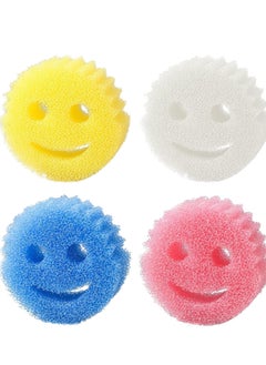 Plan A Multifunctional Cleaning Sponge, Soft in Warm Water and Strong in Cold Water, Deep Cleaning Sponge, Dishwasher Safe, Stain and Odor Resistant Kitchen Sponge (1, White)  - Image 1