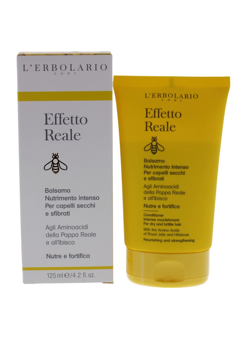 L'Erbolario L'Erbolario Effetto Reale Intense Nourishment Conditioner - Ideal For Dry And Brittle Hair - Strengthens And Repairs Damaged Hair - Adds Softness And Volume - Paraben And Silicone Free - 4.2 Oz 