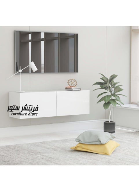 وحدة تليفزيون مودرن - ارتفاع 26 سم - عرض 81 سم - عمق 22 سم ، من فرنتشر ستور.