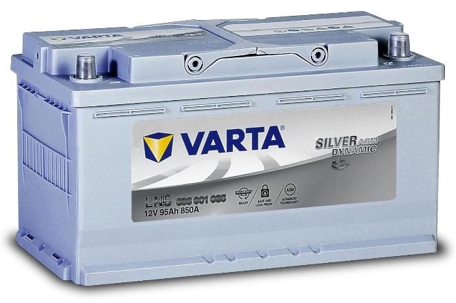 VARTA بطارية فارتا G14 سيلفر ديناميكية AGM 12V 95Ah 850A - Image 1