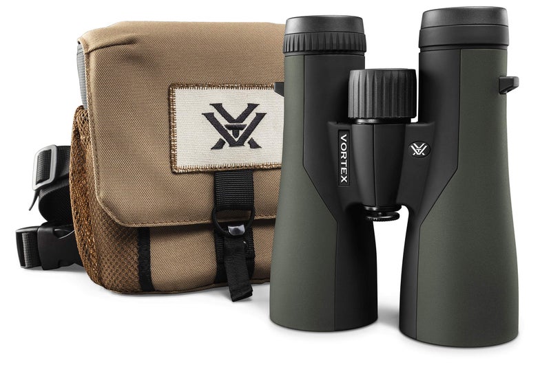 Vortex Optics Crossfire HD 10x50 Binoculars - HD Optical System, Tripod Adaptable, Rubber Armor, Waterproof, Fogproof, Shockproof, Included GlassPak - Unlimited, Unconditional Warranty - Image 1
