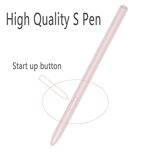 CaoXiong Tab S7 FE S Pen for Samsung Galaxy Tab S7 FE Stylus Pen for Samsung Galaxy Tab S7 S Pen Stylus + Tips/Nibs(Pink) - Image 2