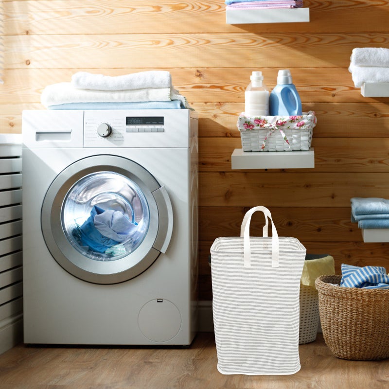 Dirty Clothes Basket Foldable Laundry Basket Clothes Organizer Sundries Basket - Image 1