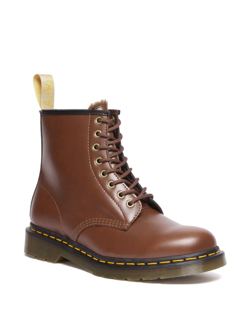 Dr Martens Dr. Martens Unisex Vegan 1460 Fashion Boot, Brown Norfolk Flat, 5 US Women - Image 2