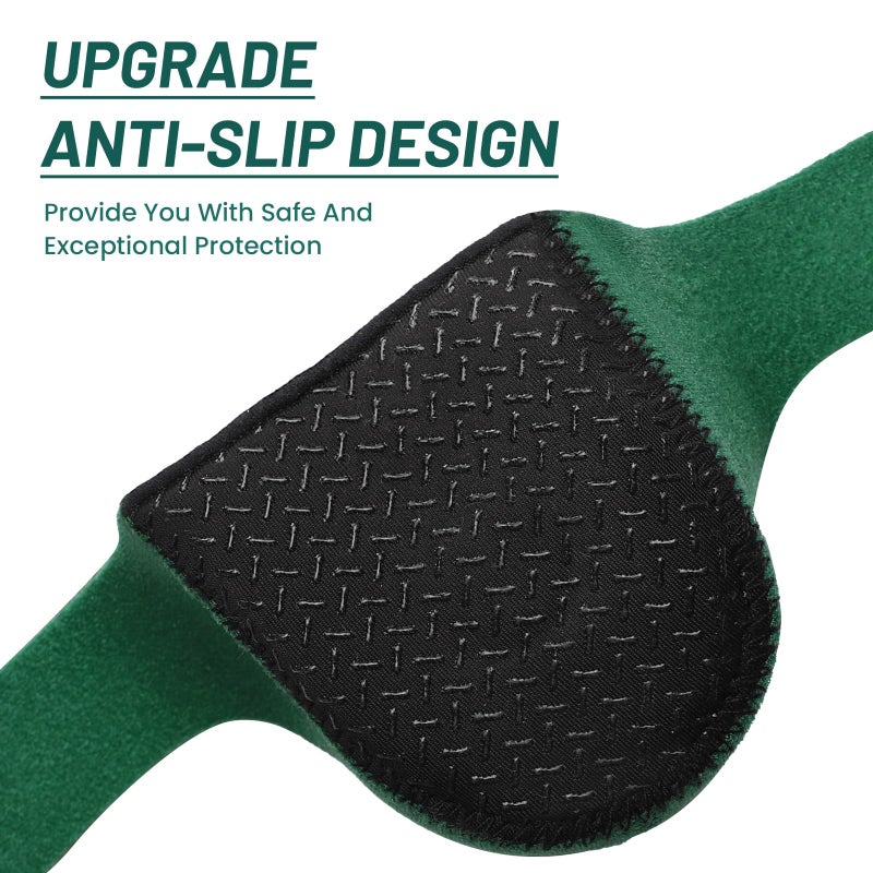 Welnove Plantar Fasciitis Heel Protector for Shoes - Welnove Anti Slip Heel Cups for Women Men Heels Spur Pain Relief - Heel Inserts Pads for Achilles Tendonitis Dry Cracked Heel Support Cushion (Size S) - Image 2