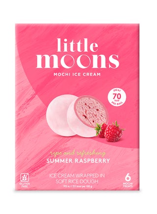Raspberry Mochi Ice Cream