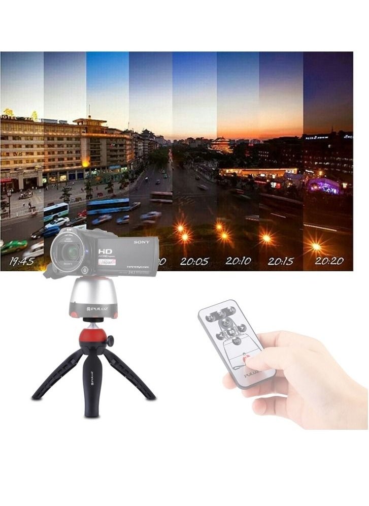 PULUZ Pocket Mini Tripod Mount with 360 Degree Ball Head for Smartphones, GoPro, DSLR Cameras(Red)  - Image 5