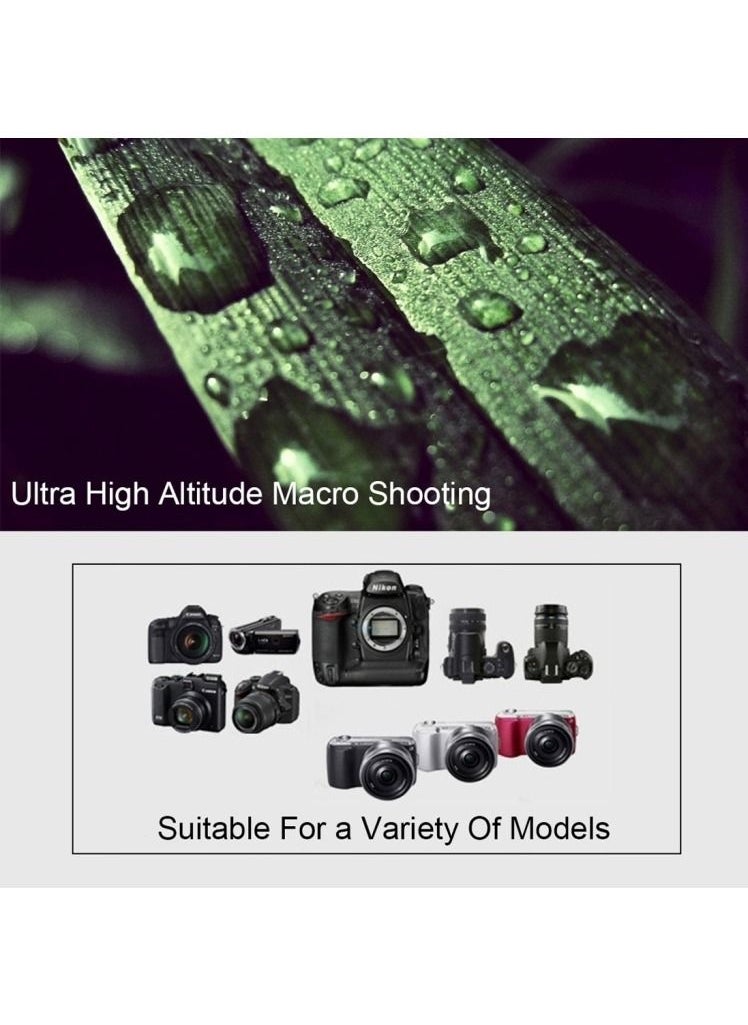 PULUZ - Pocket Mini Tripod Mount with 360 Degree Ball Head for Smartphones, GoPro, DSLR Cameras(Red) - Image 1