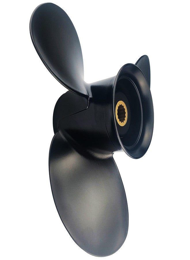 CAPTAIN Outboard Propeller fit Mercury TOHATSU 9.9-20HP, 14 Spline Tooth Board Prop,OEM RH Aluminum Propellers for 9.9HP Bigfoot 12HP 15HP 18HP 20HP,MFS,MSFMFS (9.25x11.5) - Image 2