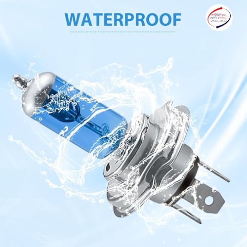 Auto Pearl Pack-2 H4 Car Super Bright Halogen Bulb, 12V 90/100W High/Low Beam Driving Halogen Light, Plug-and-play Bulb for WagonR-(2010-2013) (White) - Image 2