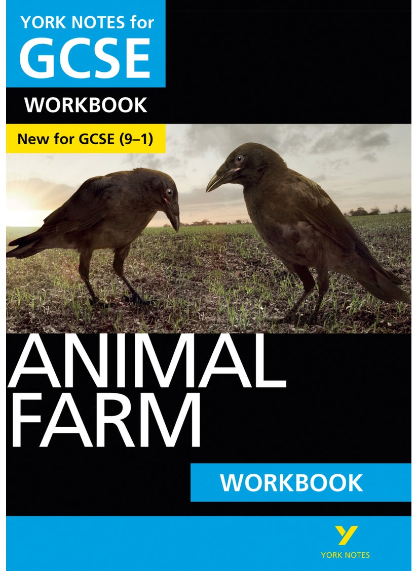 null - Animal Farm: York Notes for GCSE Workbook: - the ideal way to catch up, test your knowledge and feel ready for 2022 and 2023 assessments and exams - Image 1