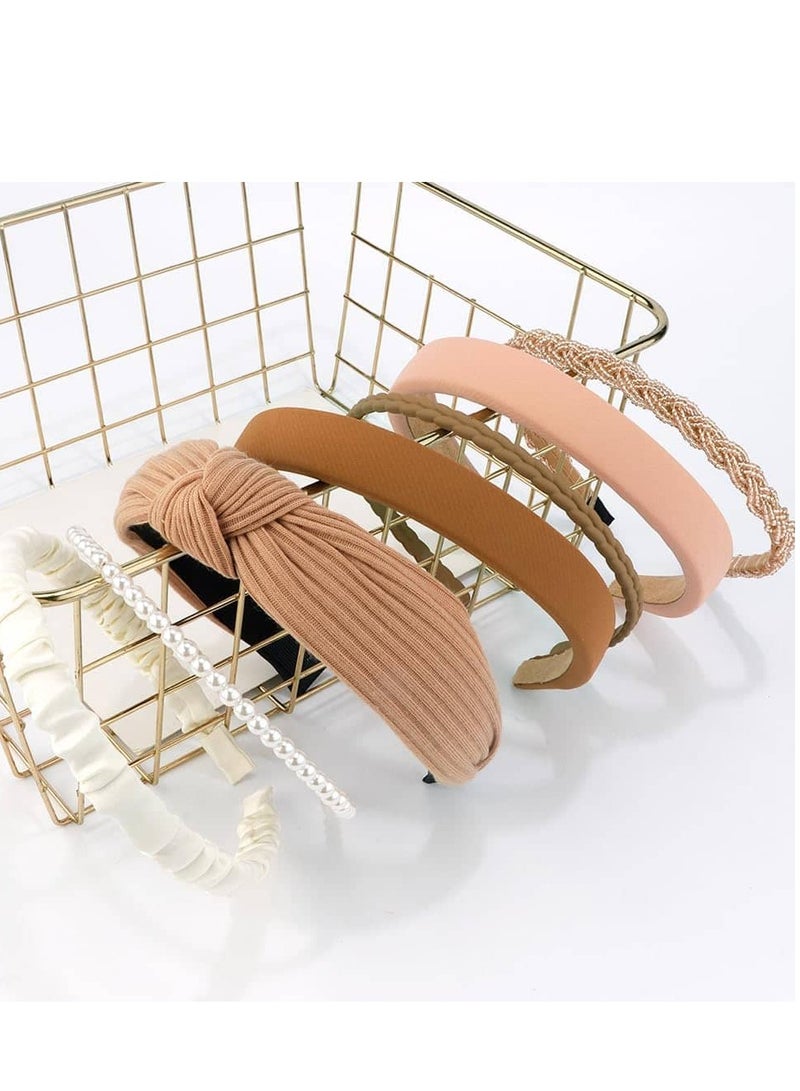 Mitoy 7 Pack Headbands for Women Girls Headbands Trendy Non Slip Hairbands Fashion - Image 5