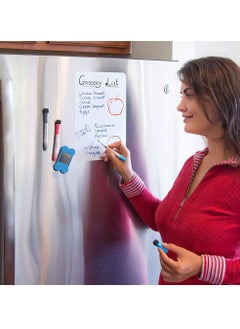 HomarKet 7-Piece Magnetic Refrigerator Dry Erase Planner Calendar Set 29.7x21cm Multicolour  - Image 4