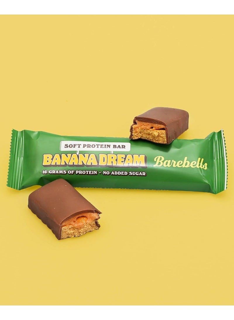 Barebells Protein Bars | 16g protein low carb (Banana Dream) Pack of 12 pcs - Image 2