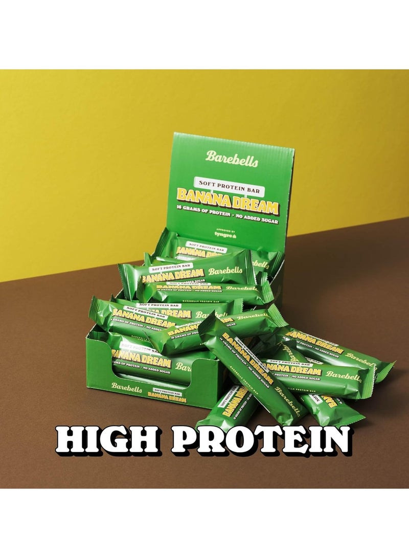 Barebells Protein Bars | 16g protein low carb (Banana Dream) Pack of 12 pcs - Image 5