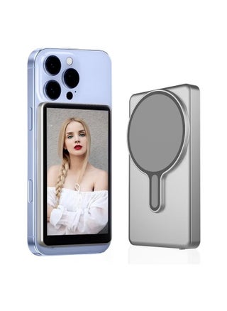 Magnetic Phone Vlog Selfie Monitor Screen | Mirroring Device | Screen Casting Device for Vloggers, Live Streamers, and Content Creators – Easy Setup, Portable, High-Quality Display for Clear Selfies & Live Stream Viewing - pzsku/ZC2D27CE091BE1348B83CZ/45/1746351264/e4c93ec8-a900-4b0d-9081-45242888ae69