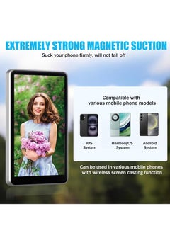 TIGER Magnetic Phone Vlog Selfie Monitor Screen | Mirroring Device | Screen Casting Device for Vloggers, Live Streamers, and Content Creators – Easy Setup, Portable, High-Quality Display for Clear Selfies & Live Stream Viewing  - Image 3