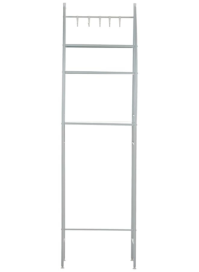 erorex Stainless Steel Shelf Bathroom Space Saver 3 Tier Toilet Towel Storage Rack Holder Over The Bathroom Toilet Shelf Organizer - Image 2