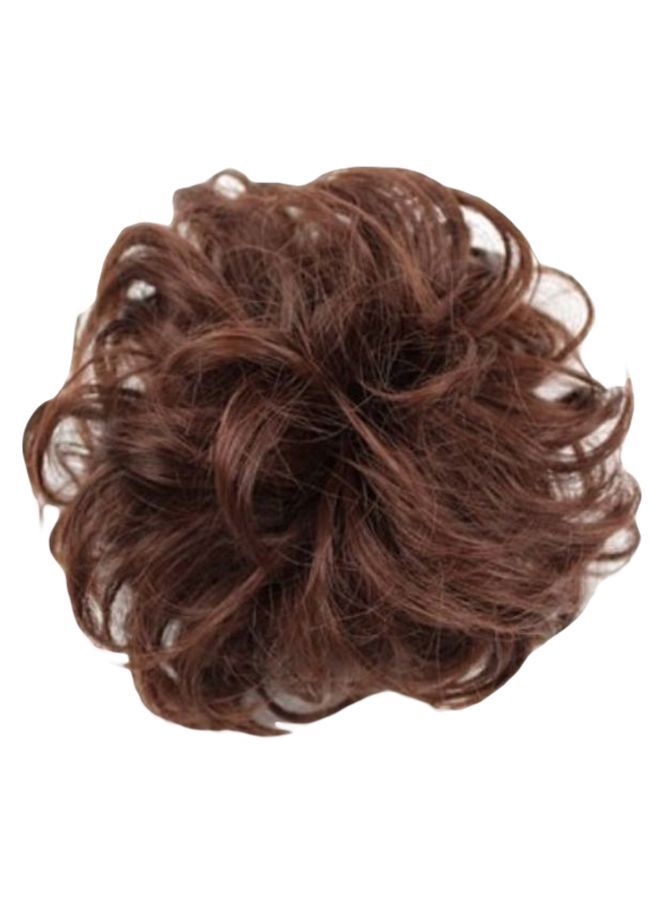 NIBEMINENT Ponytail Curly Stylish Hair Wig 33 Brown Long