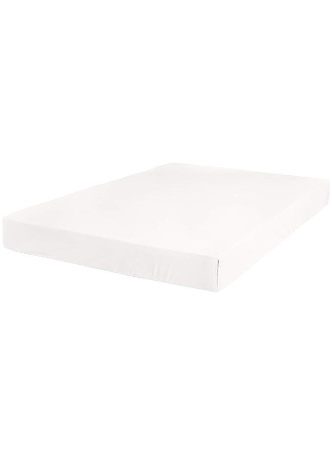 erorex Ultra Soft Fitted Sheet Breathable Easy To Wash Twin Xl White  - Image 1