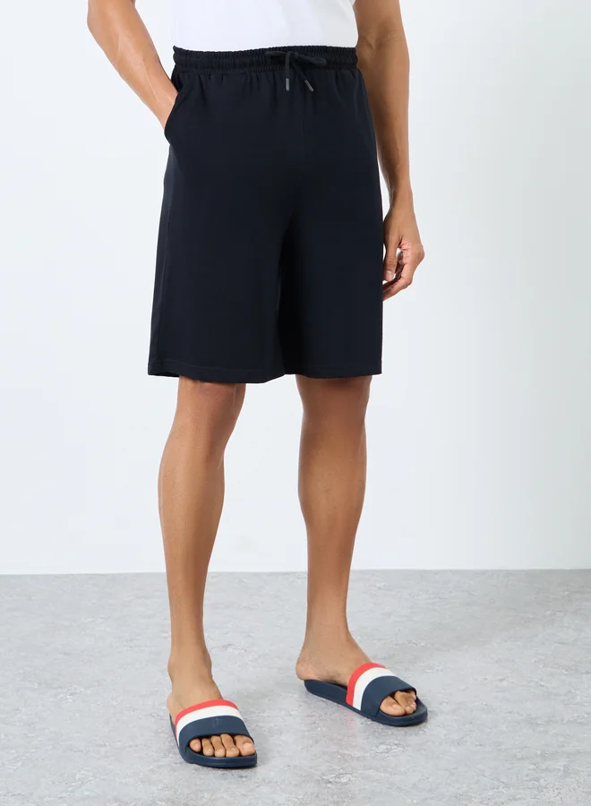 Styli Styli Graphic Print T-Shirt and Shorts Set