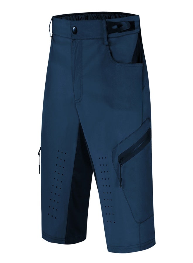 WOSAWE Men Loose Fit Cycling Shorts Breathable Quick Drying Outdoor Sports Running Bike Riding Casual Shorts - Image 1