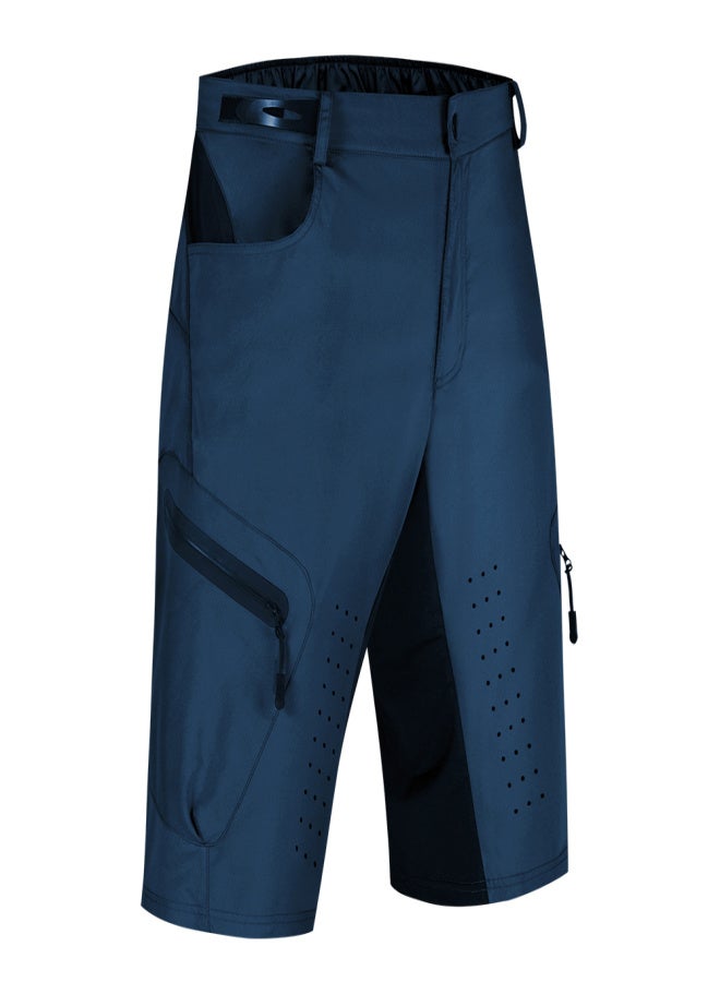 WOSAWE Men Loose Fit Cycling Shorts Breathable Quick Drying Outdoor Sports Running Bike Riding Casual Shorts - Image 4