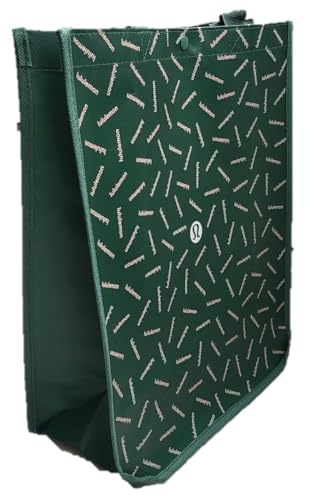 lululemon Tote Bag Small (Green Logo) - Image 2