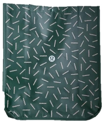 lululemon Tote Bag Small (Green Logo) - Image 3