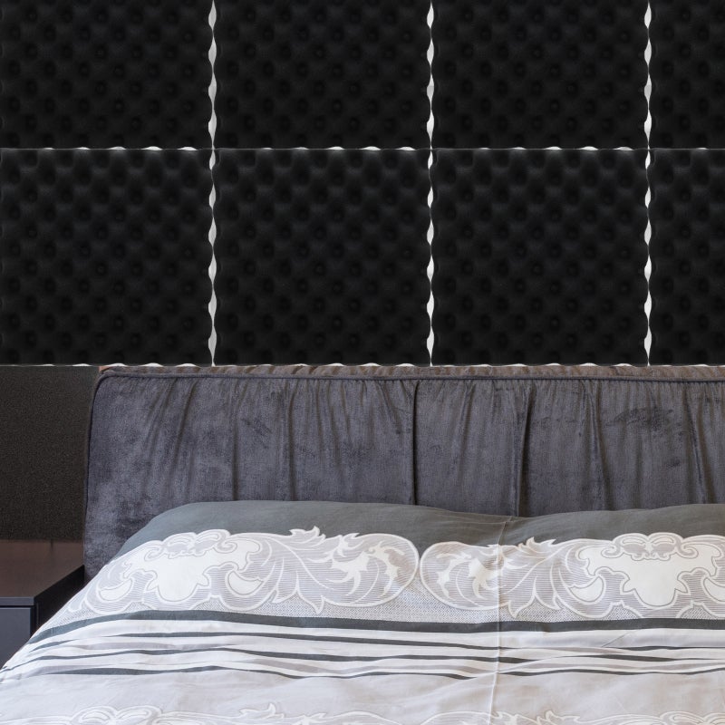 Sound Panels for Noise Reduction, High-Density Insulation with Self-Adhesive Design - Image 4