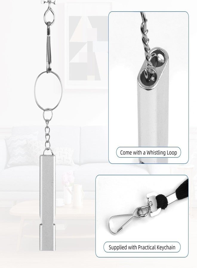 صفارة أمان بريتواد للمشي لمسافات طويلة (3 أزواج)، صفارة طوارئ عالية الجودة، صفارة عالية النبرة لسترة النجاة، صفارة أمان مزدوجة الأنابيب، صفارة طوارئ للمشي لمسافات طويلة في الهواء الطلق - Image 4