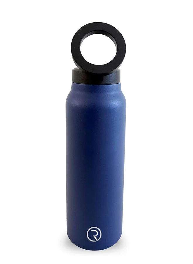 Sports Origin MagSafe Insulated 32oz Pro Water Bottle with Phone Holder, 360° Rotate, Hot 6H Cold 12H – Blue
