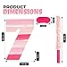Birchio Pinks Number 7 Pinatas Bundle with a Blindfold and Bat161 x 11 x 4 Inches Perfect for Boys and Girls Birthday Party Supplies Pink Theme Birthday Decoration Pink Number 7 - Image 4