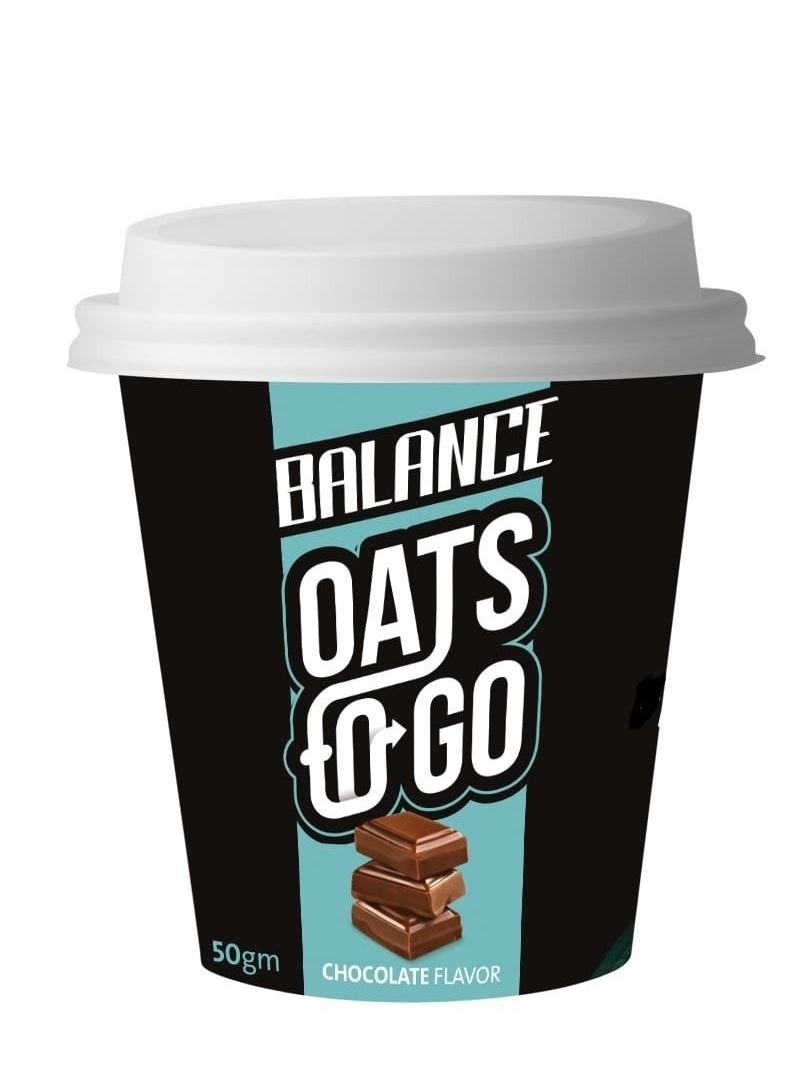 Balance - High Protein Oats 50g ( Oats to Go Chocolate ) - Image 1