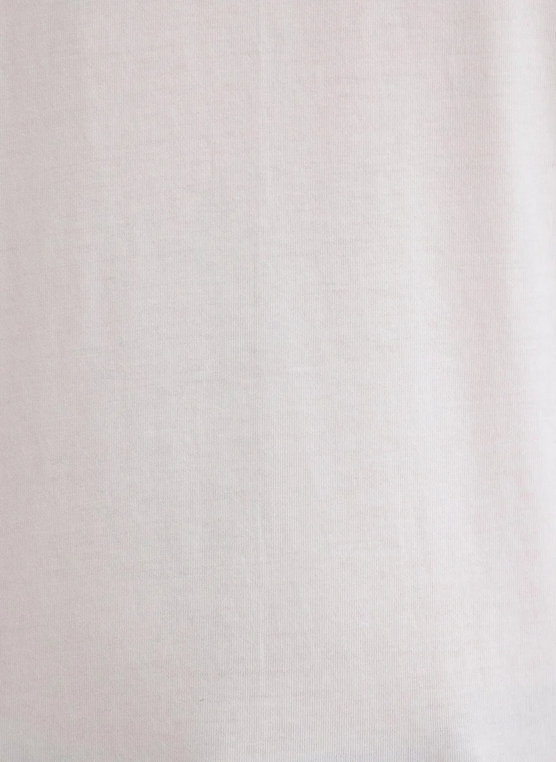 مافي Mavi Logo Printed White Tee