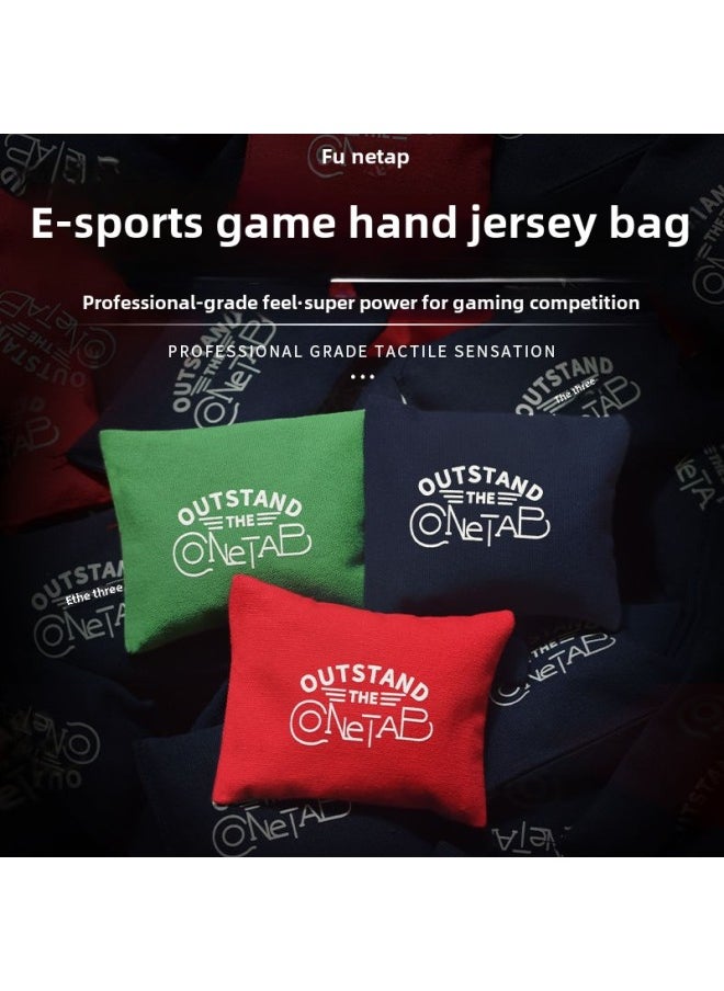 Fps Sweat Absorbing Hand Sweat Bag E-sports Game Decompression Sweat Eating Chicken LOL Fearless Contract CSGO Professional Same Special-Color:The Same Style As The High-end Professional [small Flaws, Random Colors] Logo Can Be Customized For Large Quantities