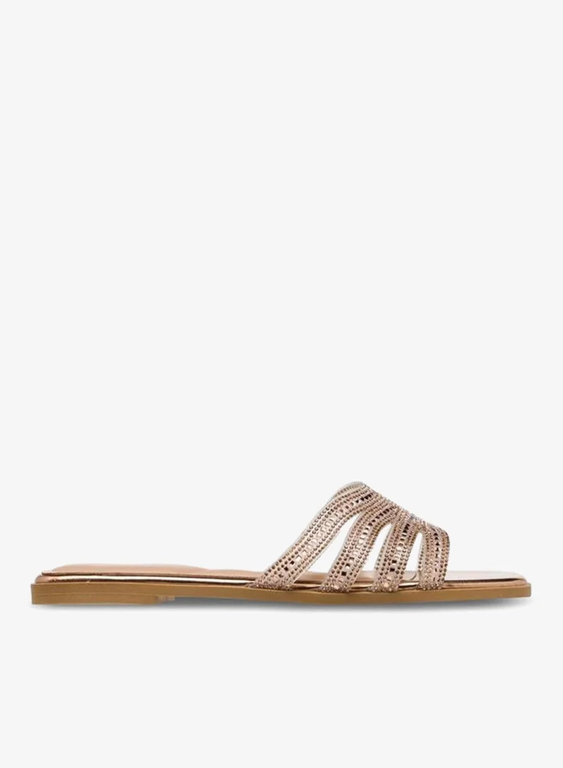 Celeste Women Embellished Flat Sandals Ramadan Collection