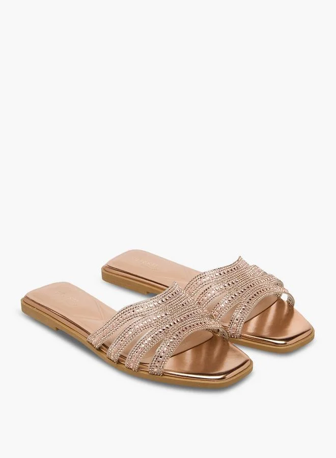 Celeste Women Embellished Flat Sandals