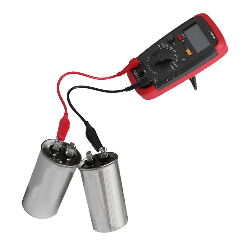 Hztyyier Digital Capacitance Meter Multimeter Professional Capacitor Tester 0.1pF - 20000uF with LCD Backlight and Safety Jacket 1999 Display - Image 3