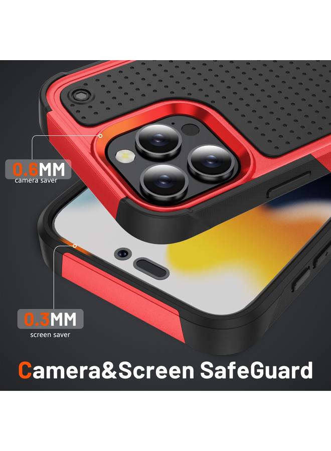 erorex Case For iPhone 16 Pro Max PC + TPU Shockproof Protective Phone Case - Image 5