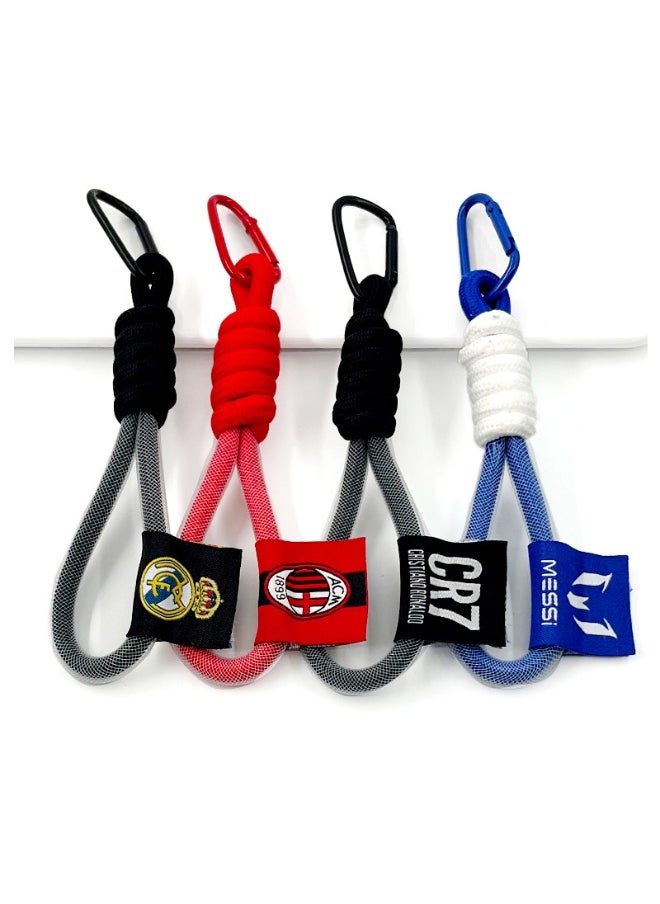 Generic Real Madrid/Portugal/Cristiano Ronaldo/Argentina/Messi Keychain Accessory Pendant Bag Chain Car Keychain Creative Gift for Unisex  - Image 2