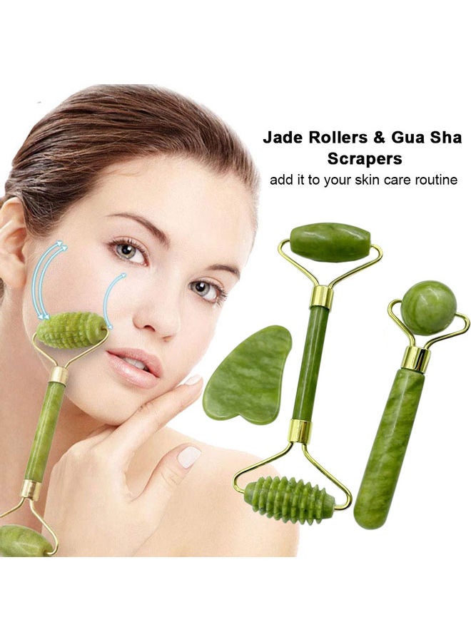 Loquat Jade Rollers And Guasha Scrapers - Image 2