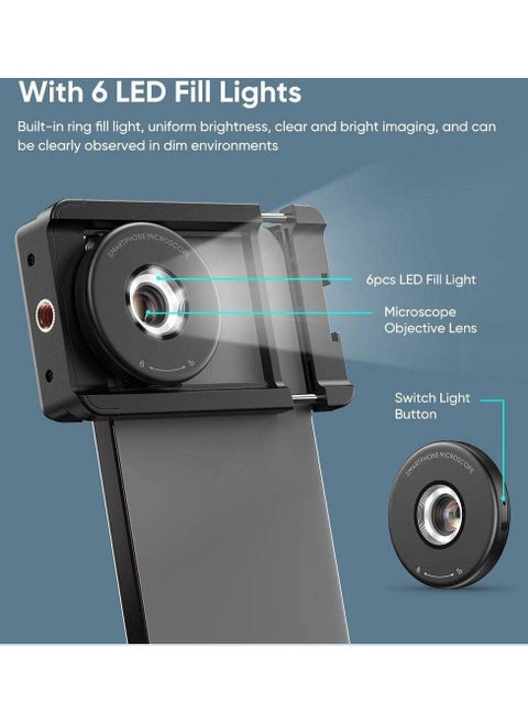 Apexel MS009 HD Portable Smartphone Microscope