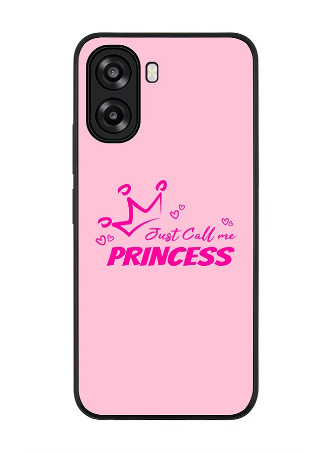 Stylizedd For Oppo A6t 5G / A6t 4G Case,Slim fit Camera Protection, Shockproof Thin Phone cover  - Just call me princess - Image 1