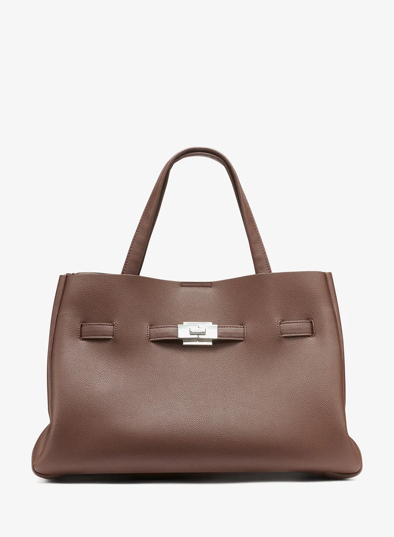 Bryar Logo Top Handle Satchel