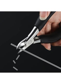BEZOX Ingrown Toenail Clippers - Precision Thick Toe Nail Clipper For Ingrown And Curly Nails, Comfort Grip Fingernail Clipper, Ergonomic Handle Toenail Scissors For Seniors  - Image 4