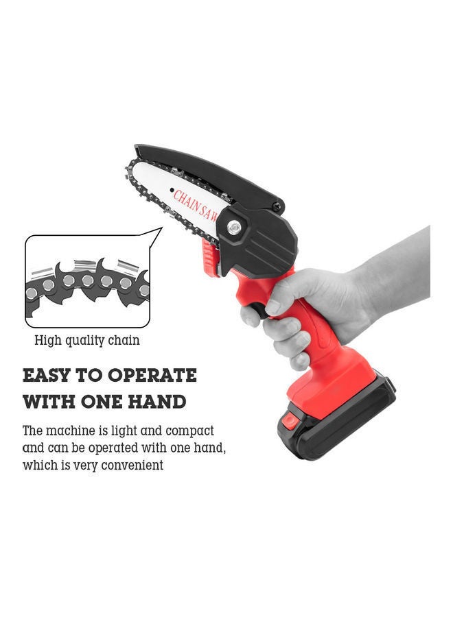 NIBEMINENT Handheld Portable Electric Pruning Saw Red 35 x 12 19cm  - Image 4